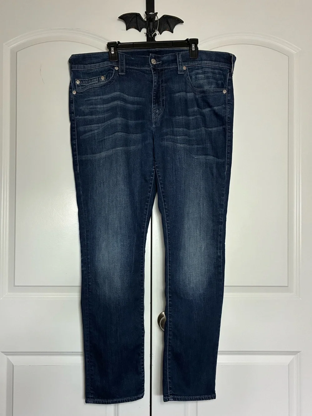 True Religion Men's Indigo Straight Jeans size 40